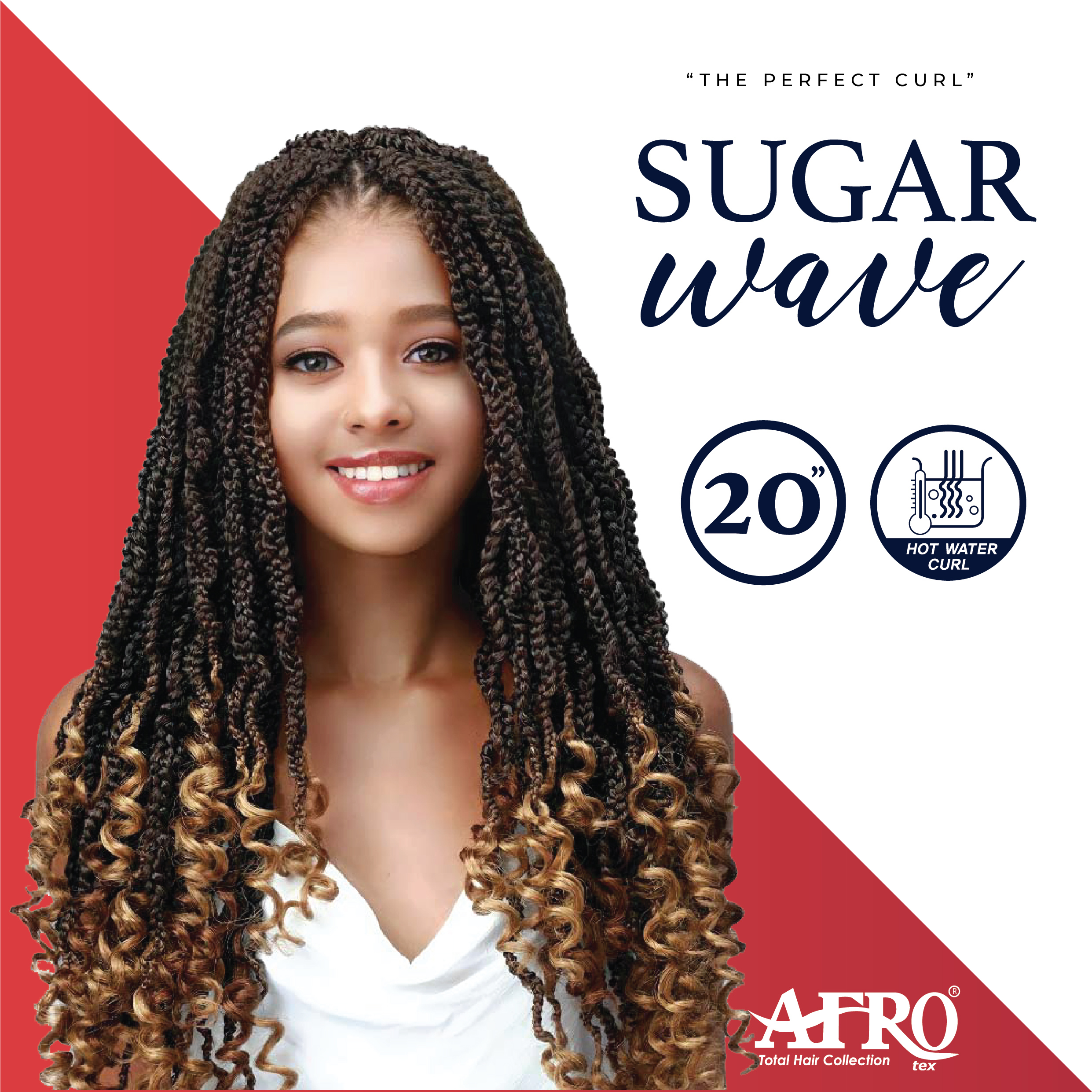 Sugar wave 3 packs Afrotex